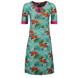 Dress Keyhole Poppy Blue Dress Keyhole Poppy Blue